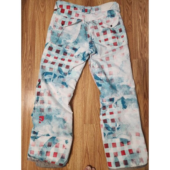 Salomon Women Snow Ski Pants Medium Climapro - Picture 5 of 6